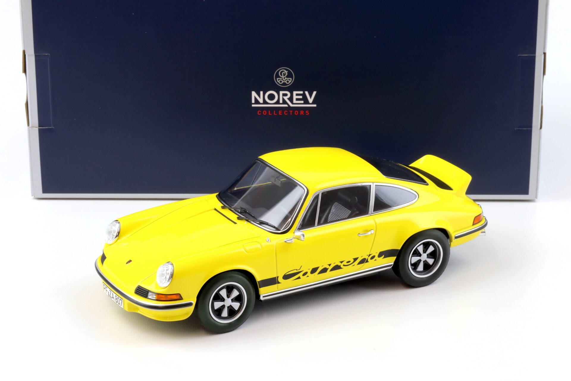 ID 92374 orig.jpg 1:18 Norev Porsche 911 Carrera RS Touring 1973 yellow/ black 187638
