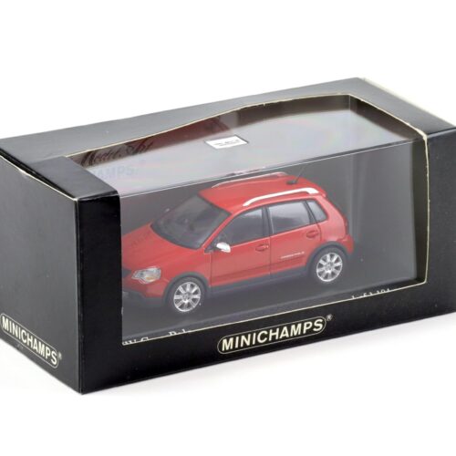 1:43 Minichamps VW Cross Polo 2006 Flash red