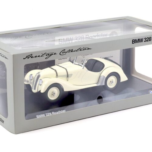 1:18 Minichamps BMW 328 Roadster 1936-1940 white Heritage DEALER VERSION