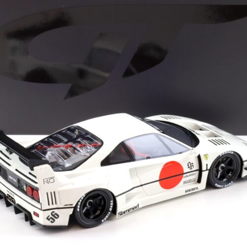 1:18 GT Spirit GT470 Ferrari F40 LB WORKS LBWK Liberty Walk white 2023