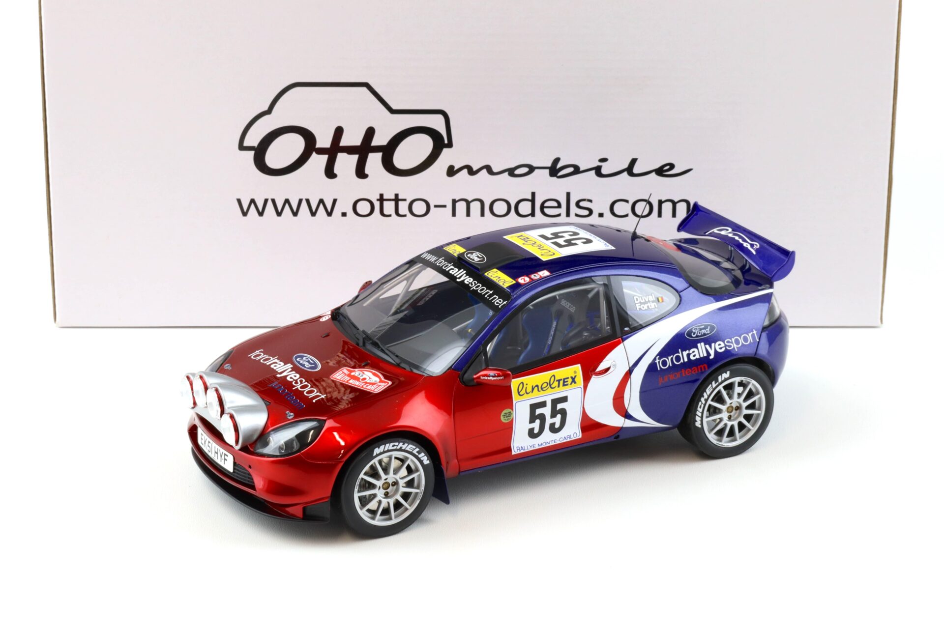 ID 92966 orig.jpg 1:18 OTTO mobile OT456 Ford Puma Super 1600 Rallye Monte Carlo 2002 Duval