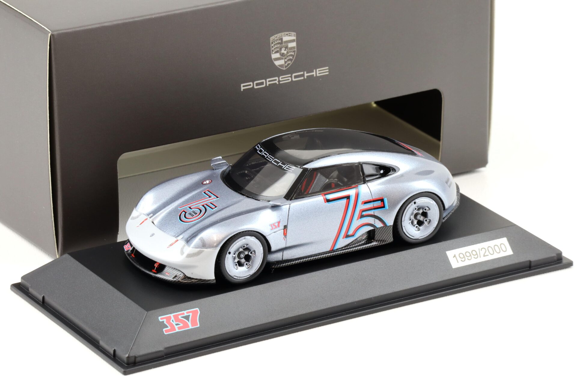 ID 93226 orig.jpg 1:43 Spark Porsche Vision 357 Coupe silver-grey WAP DEALER