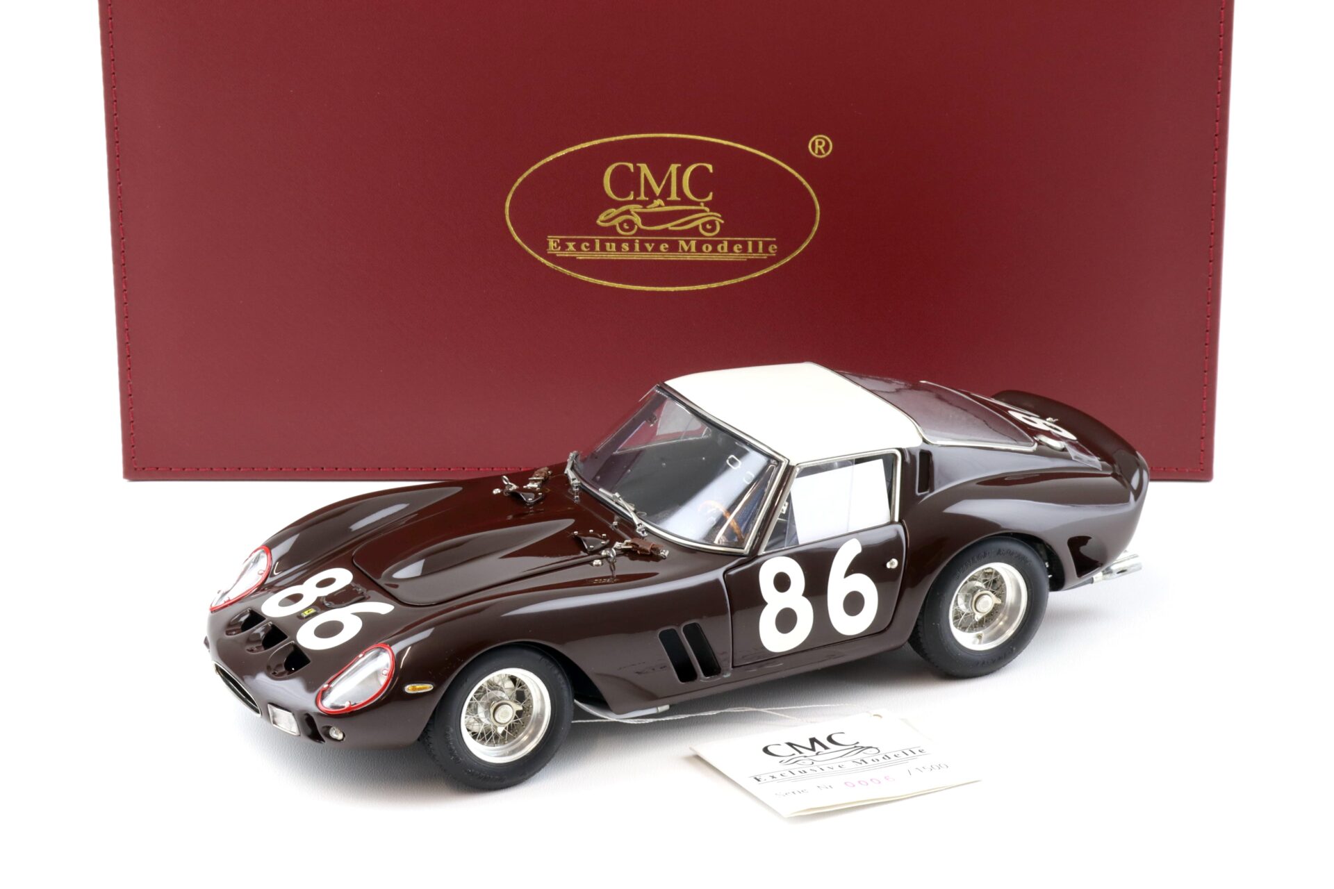 ID 93299 orig.jpg 1:18 CMC Ferrari 250 GTO Targa Florio 1962 #86 brown/white M-156