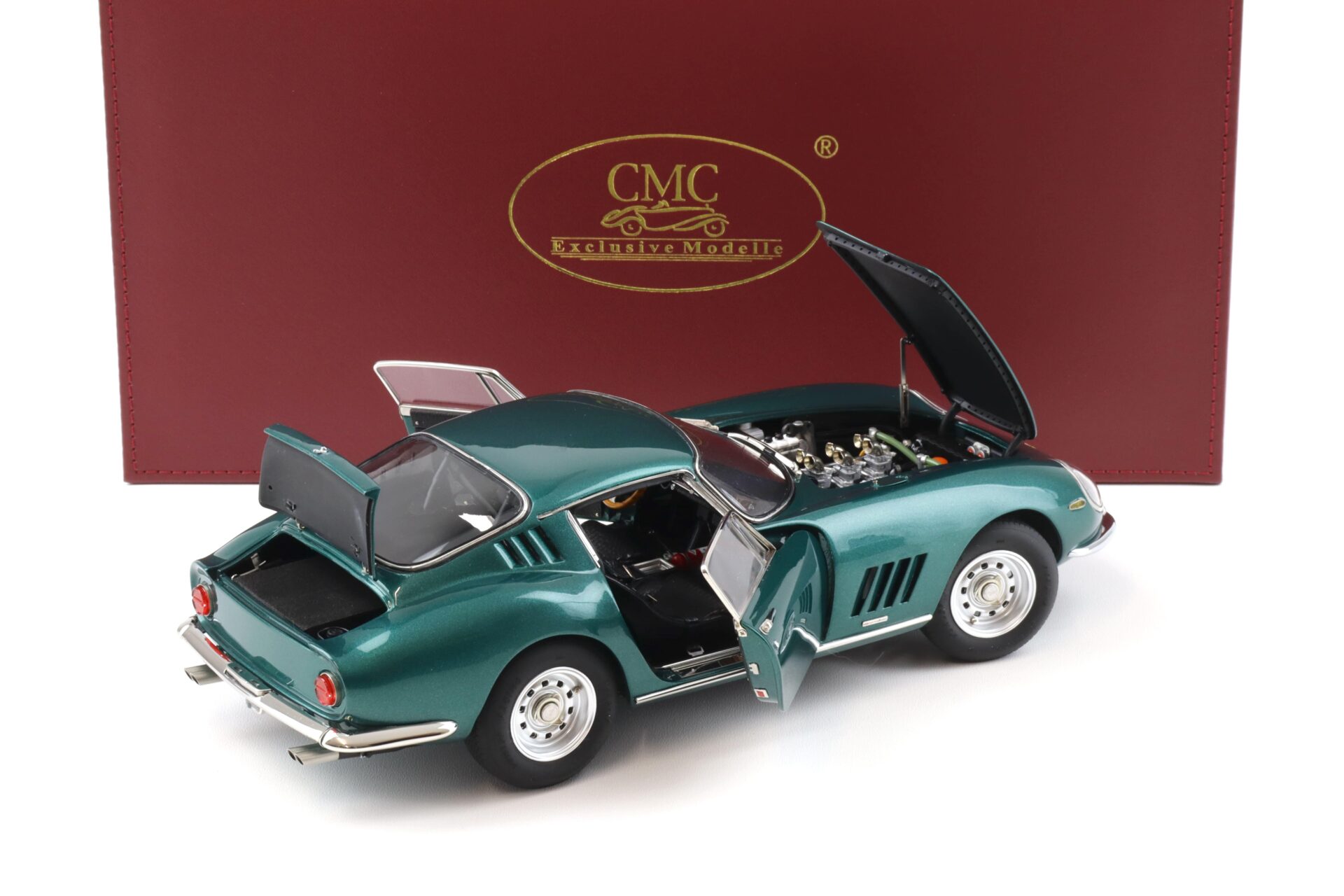 1:18 CMC Ferrari 275 GTB/C Coupe 1966 Verde Pino metallic M-238 - Limited 1000 pcs.