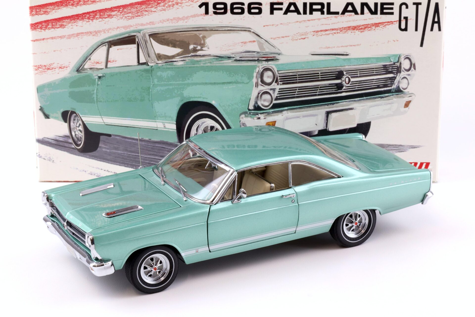 1:18 GMP 1966 Ford Fairlane GT/A green metallic G1801107