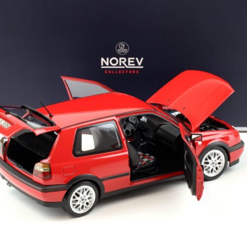 1:18 Norev VW Golf 3 GTI 1996 Flash red 20 Years Anniversary Edition 188418