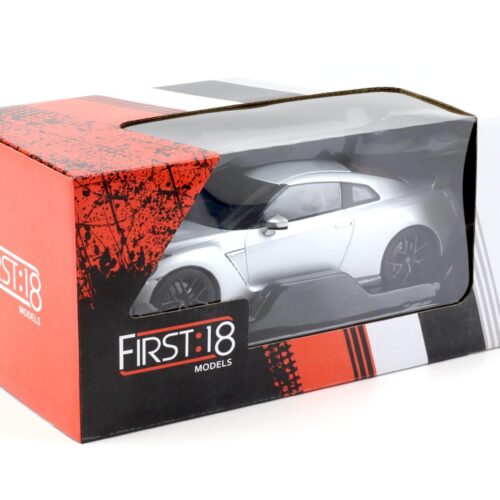 1:18 First18 Models Nissan GT-R R35 Coupe 2017 silver metallic - Image 4