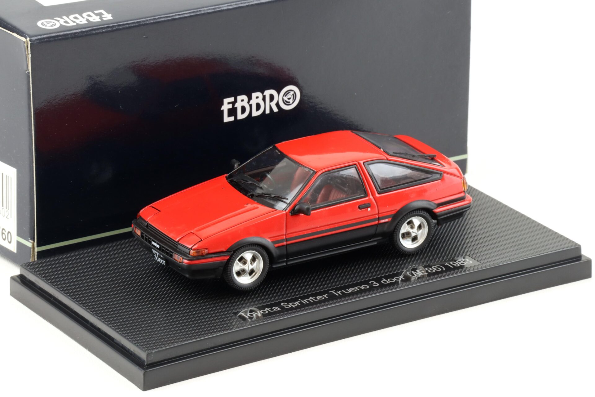 ID 93631 orig.jpg 1:43 Ebbro Toyota Sprinter Trueno 3-door (AE86) red 1983