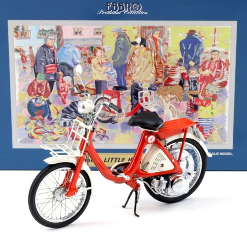 1:10 Ebbro Premium Honda Little Honda P25 little motorcycle red/ white