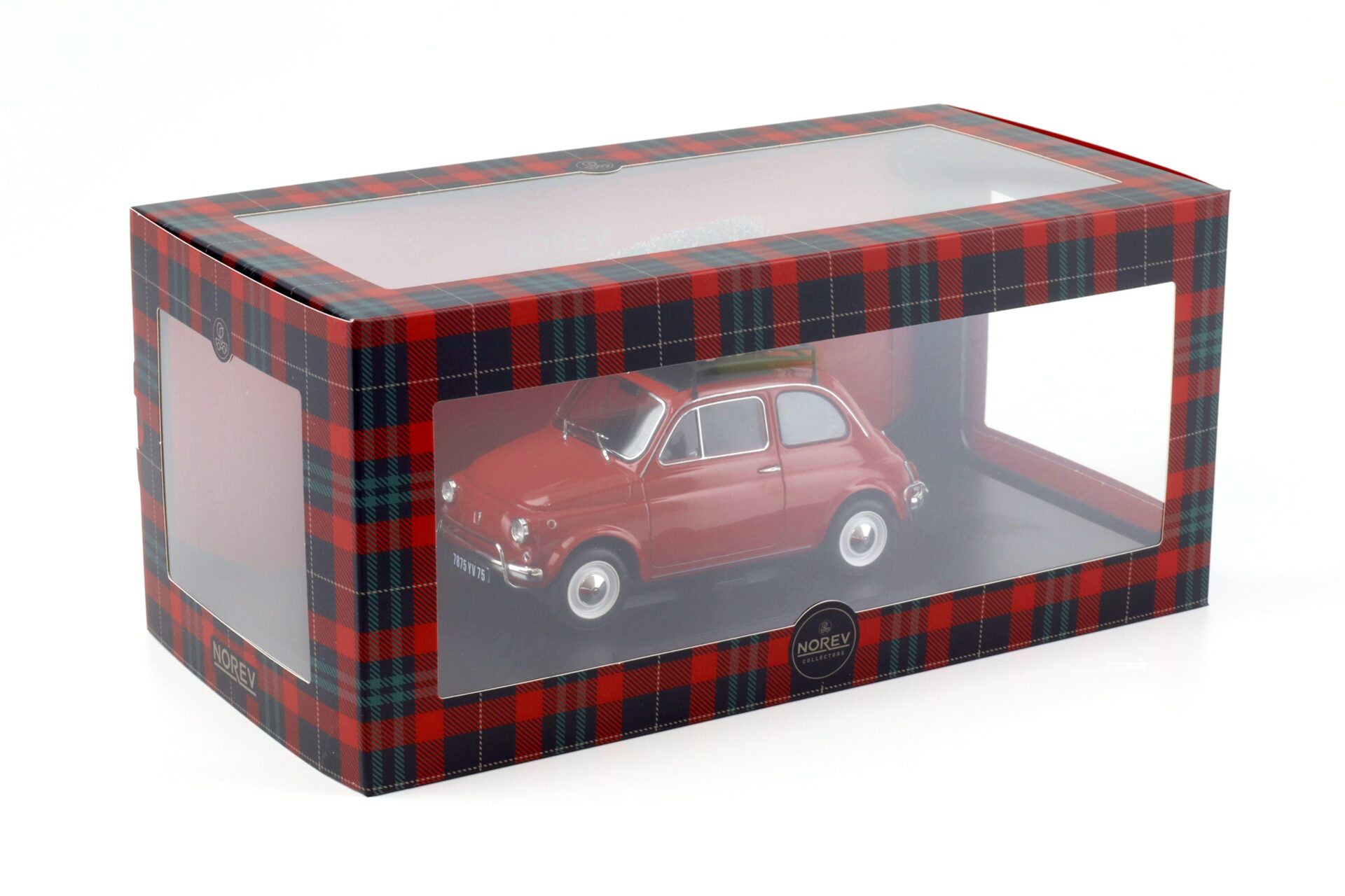 1:18 Norev Fiat 500 L 1968 red Christmas Edition Weihnachten