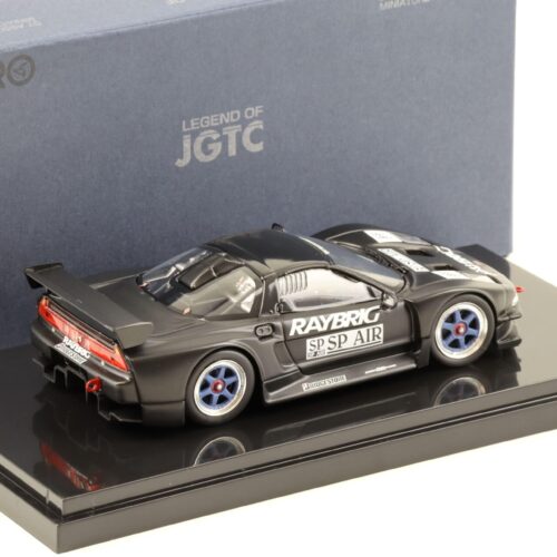 1:43 Ebbro Honda NSX RAYBRIG NSX JGTC 1997 Test Car black - Image 2