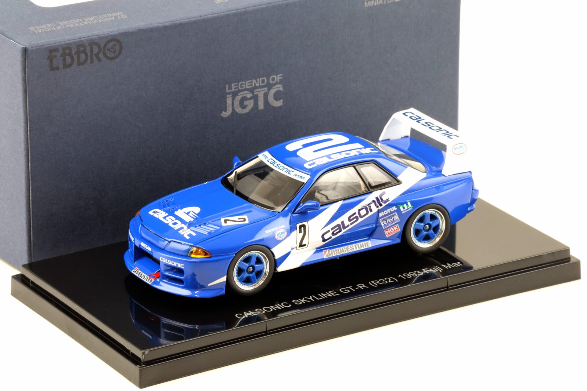 hpi 1/43 CALSONIC SKYLINE 1990 JTC 8085 HPI 1/43 カルソニック