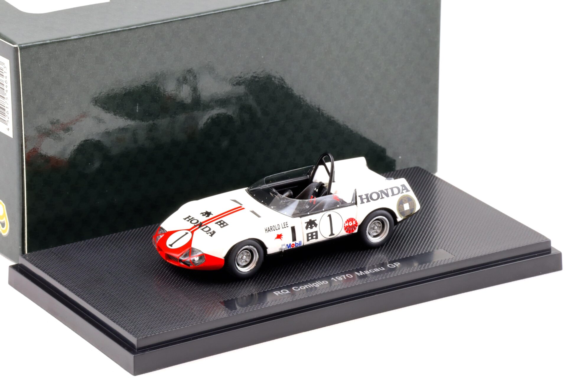 ID 93887 orig 1.jpg 1:43 Ebbro Honda RQ Coniglio 1970 Macau GP #1 Harold Lee