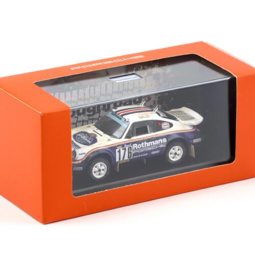 1:43 Spark Porsche 953 Winner Paris Dakar 1984 Rothmans #176 MAP Porsche Museum - Image 3