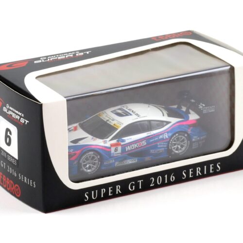 1:43 Ebbro Lexus RC F Super GT500 Rd.1 Okayama 2016 WAKO's 4CR #6 Oshima/ Caldarelli - Image 3