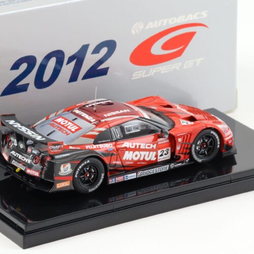 1:43 Ebbro Nissan GT-R Super GT500 MOTUL AUTECH GT-R 2012 #23 Motoyama/ Krumm - Image 2