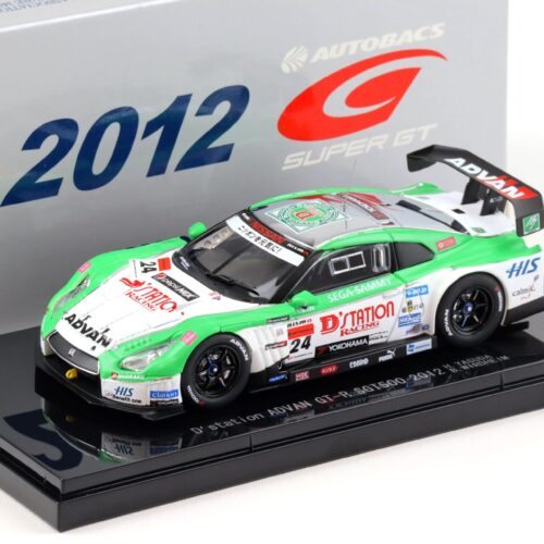 1:43 Ebbro Nissan GT-R Super GT500 DÂ´Station ADVAN GT-R 2012 #24 Yasuda/ Wirdheim