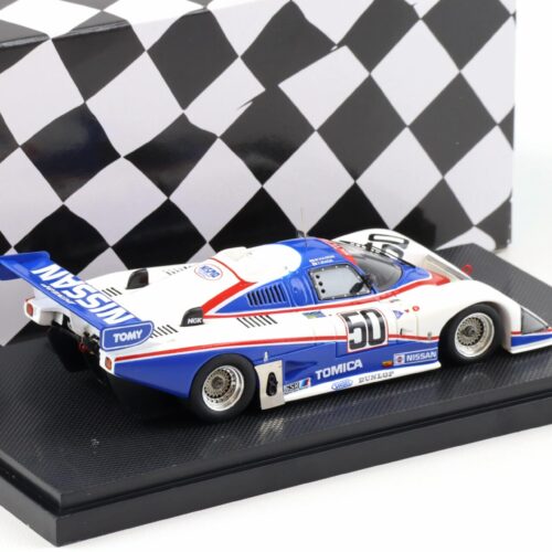 1:43 Ebbro Nissan Skyline Turbo C Tomica 1985 WEC Japan #50 Hasemi/ Wada - Image 2