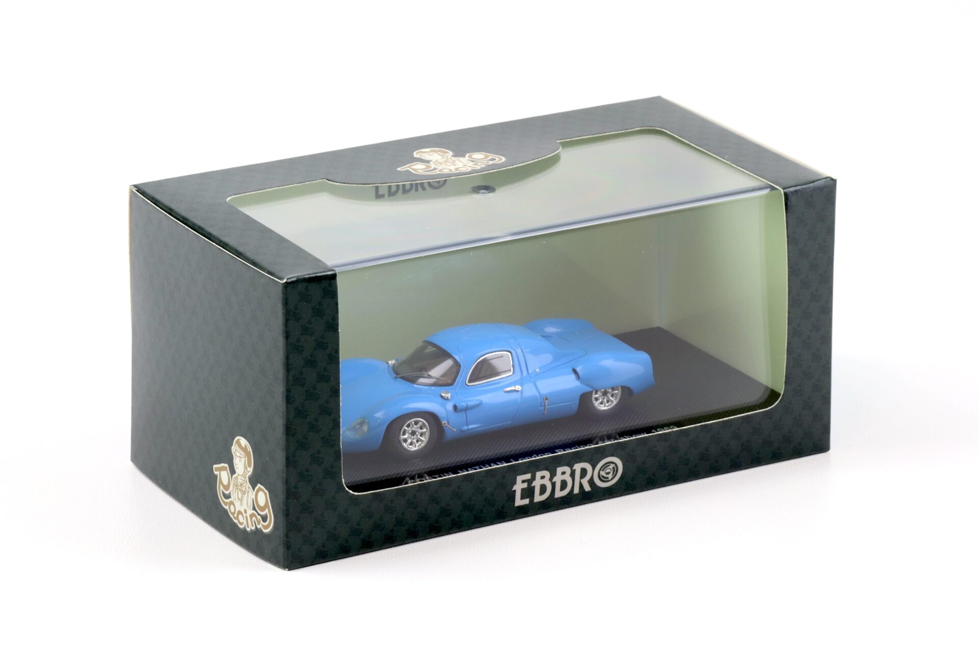 1:43 Ebbro Costin Nathan London Racing Car Show 1969 blue