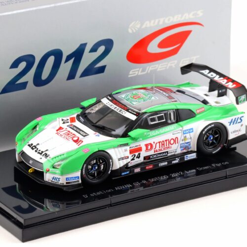1:43 Ebbro Nissan GT-R Super GT500 DÂ´Station ADVAN GT-R 2012 #24 Low Down Force