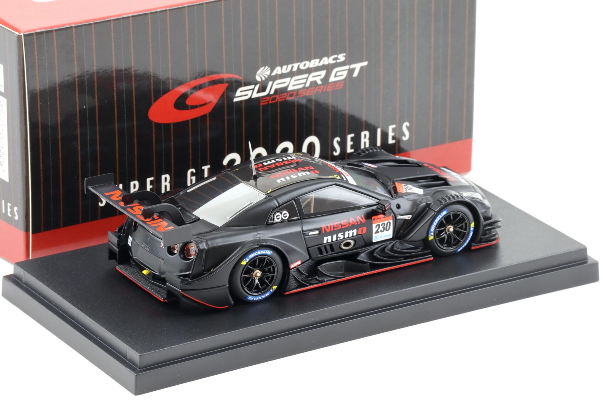 1:43 Ebbro Nissan GT-R Super GT500 NISMO Prototype 2020 #230 black