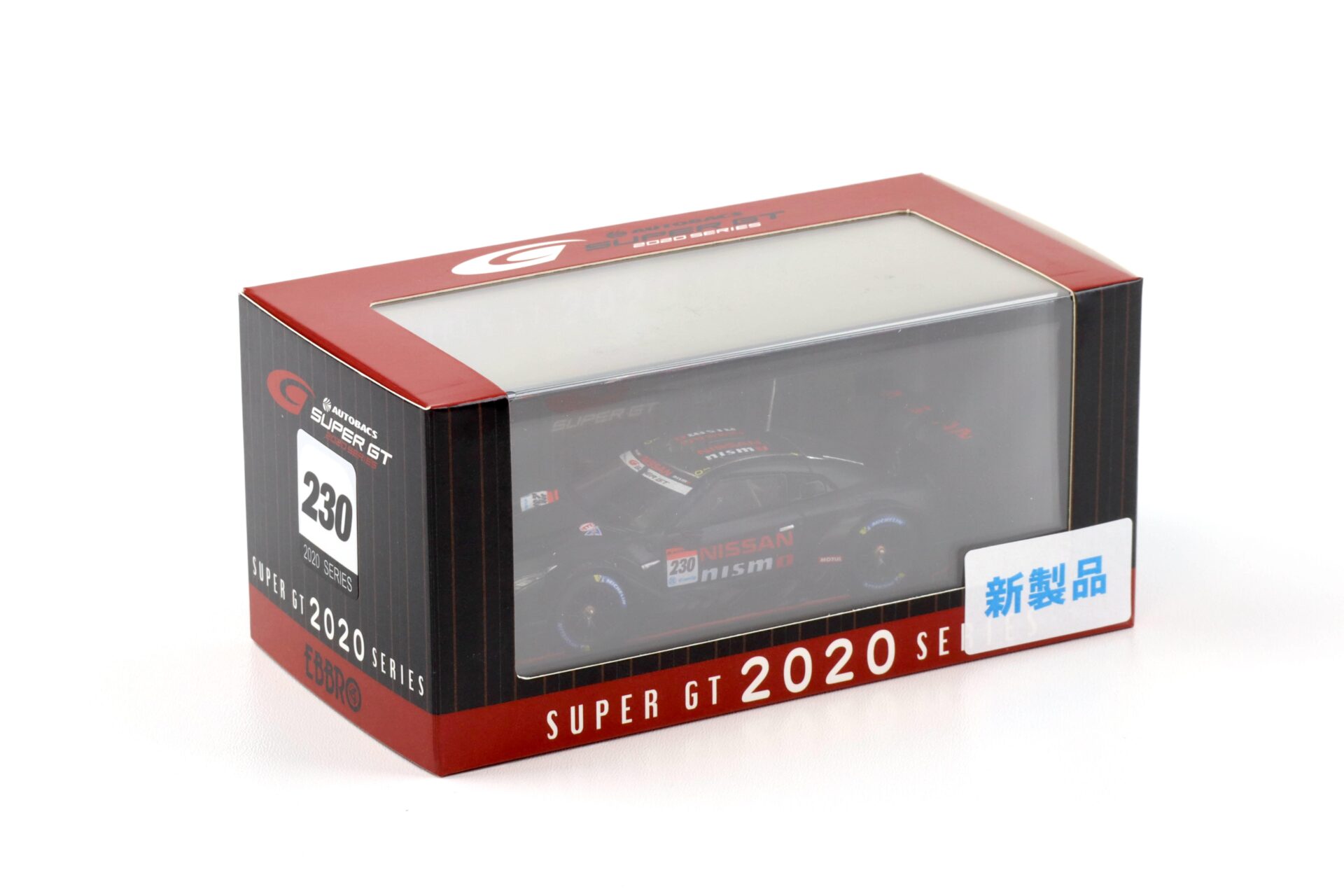 1:43 Ebbro Nissan GT-R Super GT500 NISMO Prototype 2020 #230 black