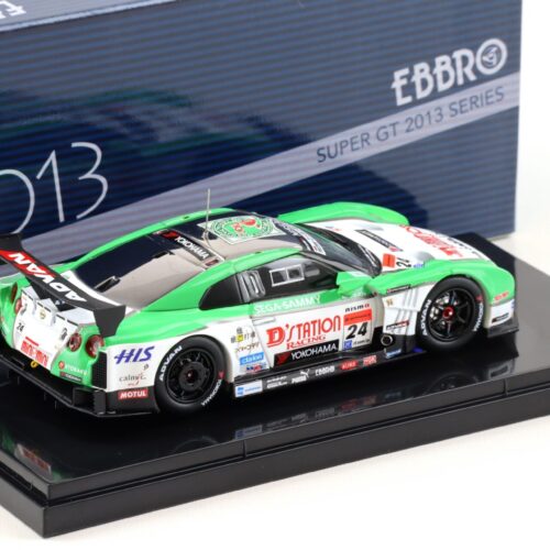 1:43 Ebbro Nissan GT-R Super GT500 D´station ADVAN GT-R LDF 2013 #24 Yasuda/ Krumm