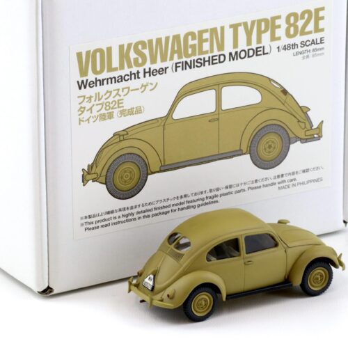 1:48 Ebbro X Tamiya Build Model VW Type 82E Wehrmacht Heer beige