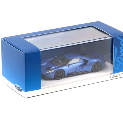 1:43 TSM Model 2015 Ford GT Detroit Auto Show Liquid blue Ford Collection