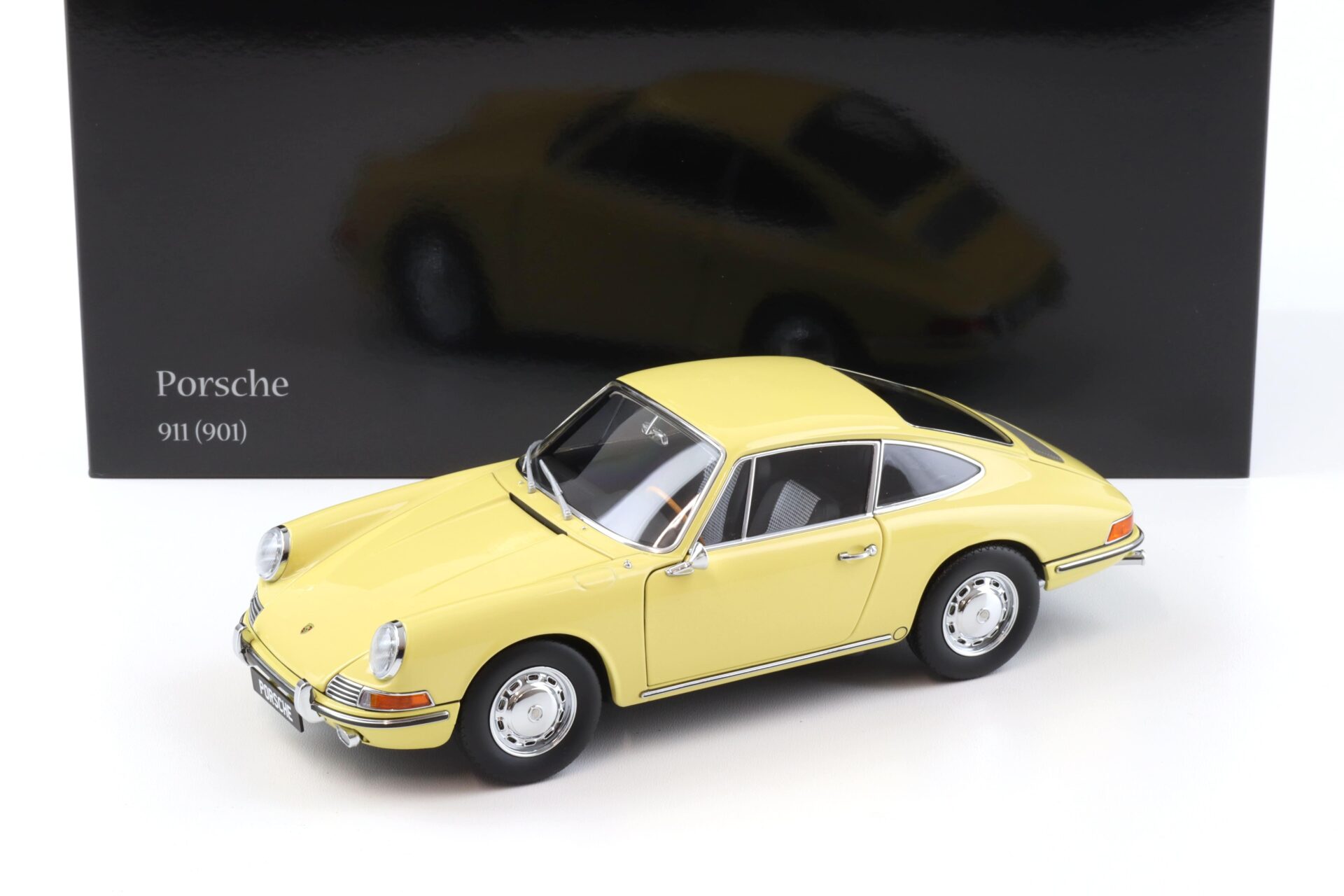 ID 95593 orig 1.jpg 1:18 Kyosho Porsche 911 (901) Coupe 1964 Champagne yellow 08969Y