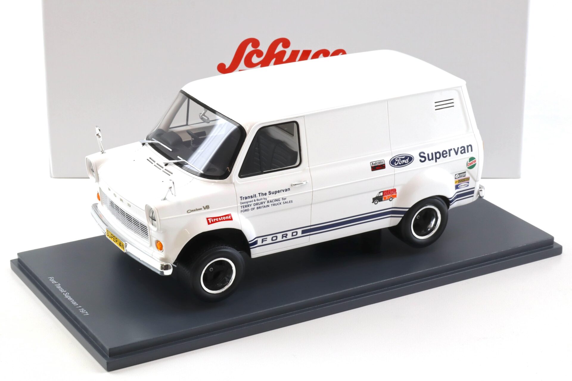 ID 95829 orig.jpg 1:18 Schuco PRO.R18 Ford Transit SuperVan 1 - 1971 white