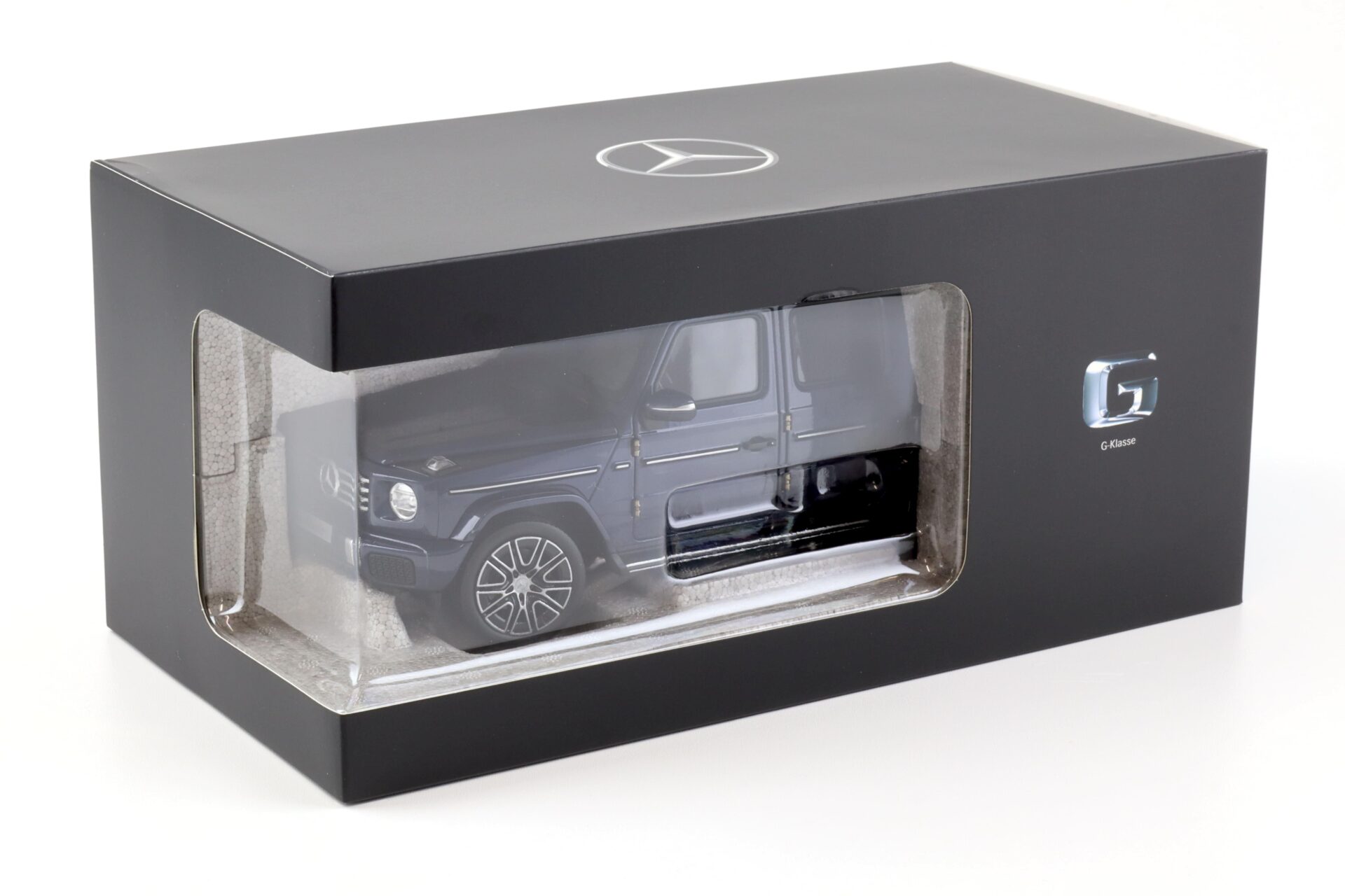 1:18 Norev Mercedes G-Klasse G500 AMG Line W463 sodalite blue 2024 DEALER VERSION