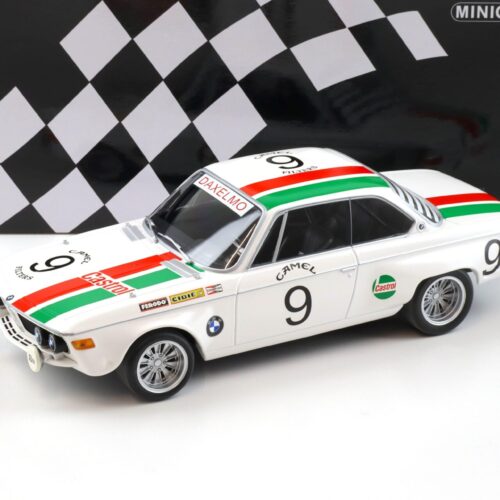 1:18 Minichamps BMW 2800 CS Castrol BMW 24h SPA 1971 Moorkens/Haxhe #9