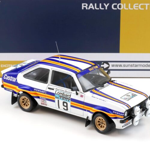 1:18 Sun Star Ford Escort RS 1800 RAC Rally 1980 #19 Mäkinen/ Holmes