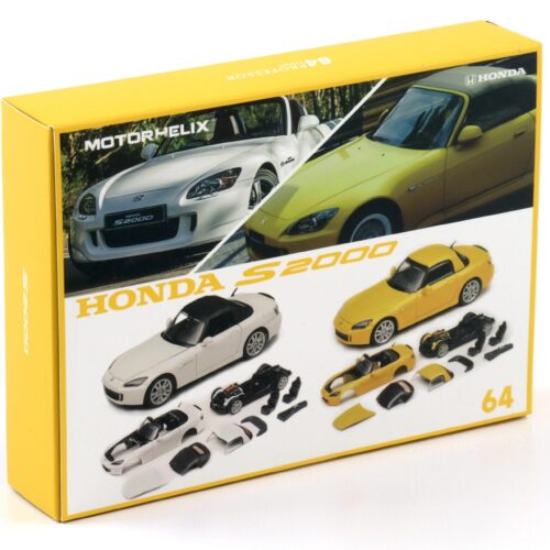 1:64 Motorhelix 64Professer Honda S2000 (AP2) Indy yellow Semi assembled Kit M65102