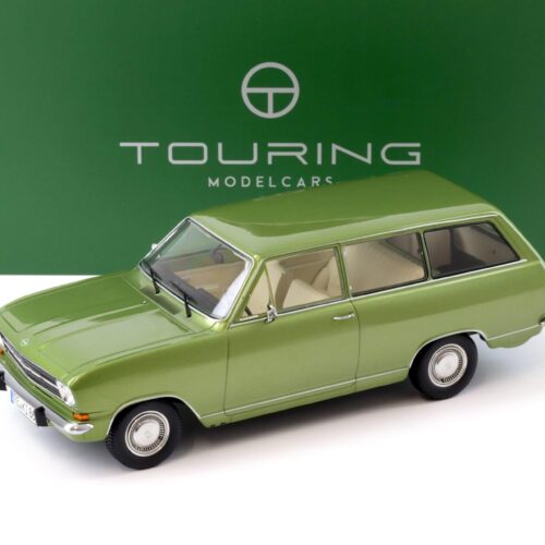 1:18 Touring Modelcars Opel Kadett B Caravan 1972 Lemon green metallic - Image 1