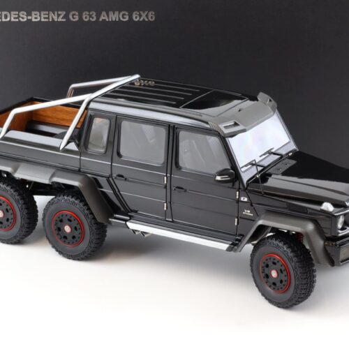 1:18 AUTOart 2013 Mercedes G63 AMG 6x6 Designo Gloss black 76306 - Image 2