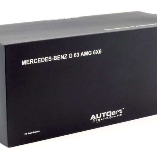 1:18 AUTOart 2013 Mercedes G63 AMG 6x6 Designo Gloss black 76306 - Image 5
