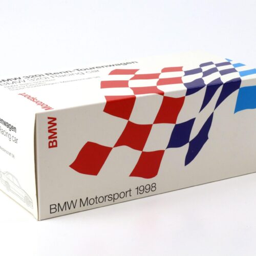 1:18 UT Models BMW 320i E36 STW 1998 Team Schnitzer #9 Cecotto DEALER VERSION