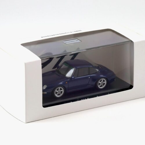 1:43 Spark Porsche 911 993 Carrera S Coupe Zenith blue metallic MAP Porsche Museum - Image 3