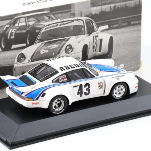 1:43 Spark Porsche 911 Carrera RSR Winner Daytona 1977 Racon #43 MAP Porsche Museum
