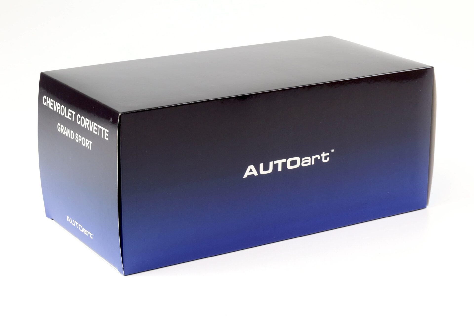 1:18 AUTOart Chevrolet Corvette C7 Grand Sport red/ white stripes