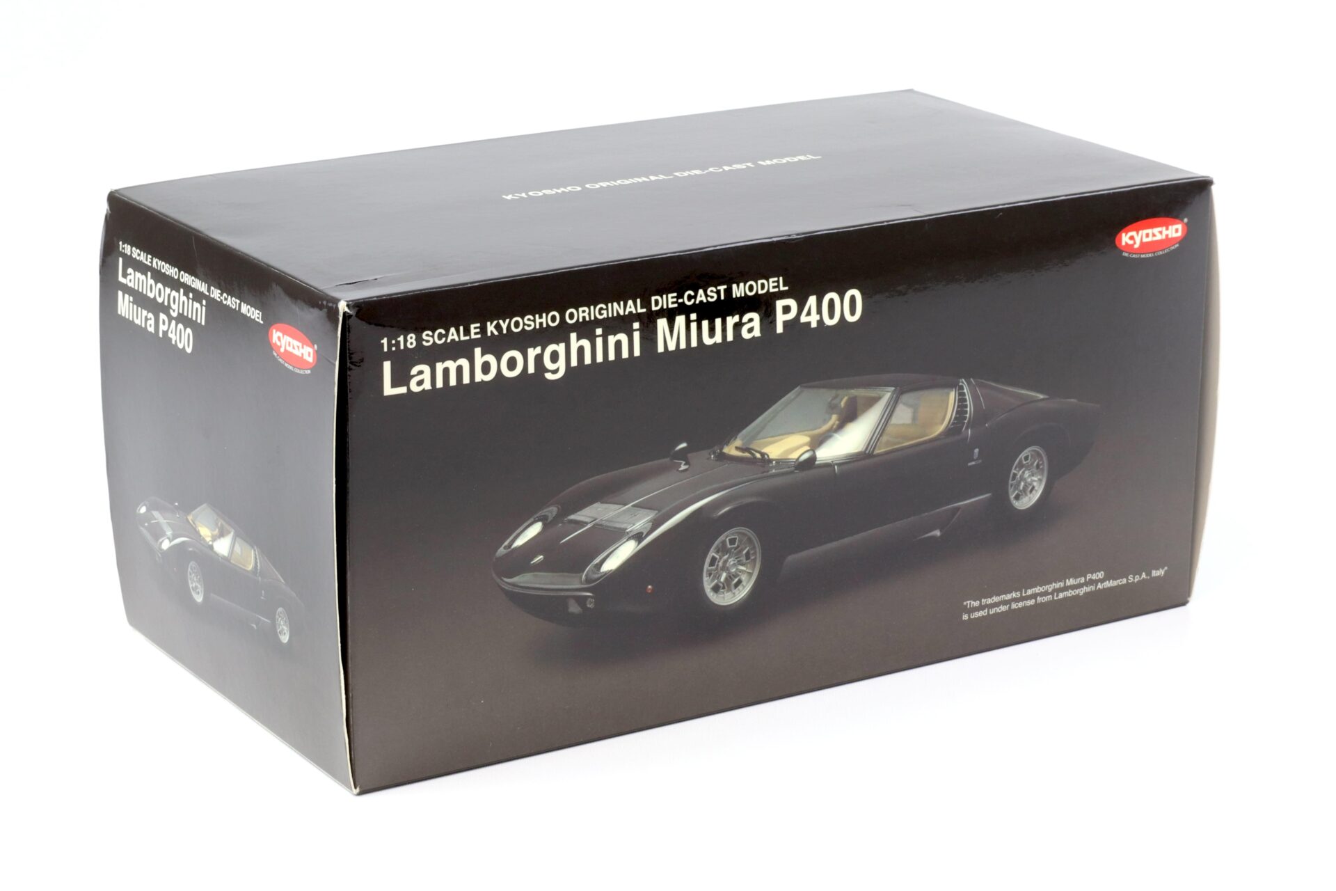 1:18 Kyosho Lamborghini Miura P400 Coupe blue metallic 08312BM