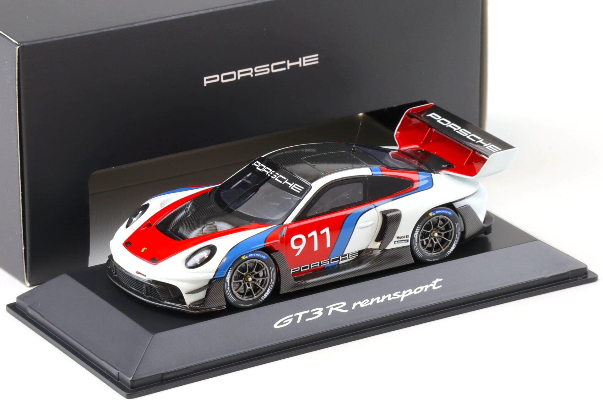 ID 97667 orig.jpg 1:43 Spark Porsche 911 992 GT3 R Rennsport #911 white/red/blue WAP DEALER