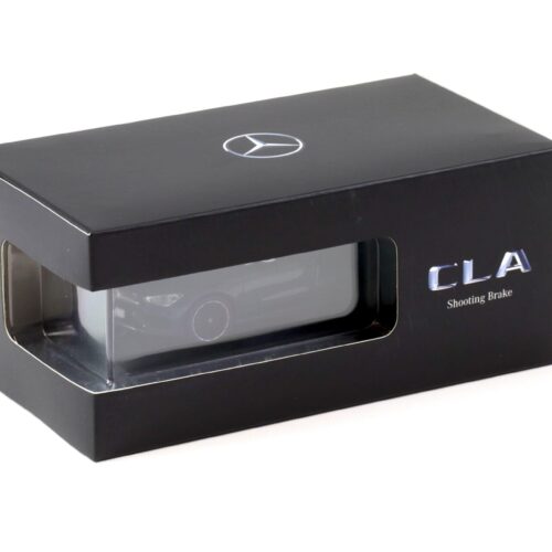 1:43 Spark Mercedes CLA Shooting Brake X118 Denim blue 2019 DEALER VERSION - Image 3