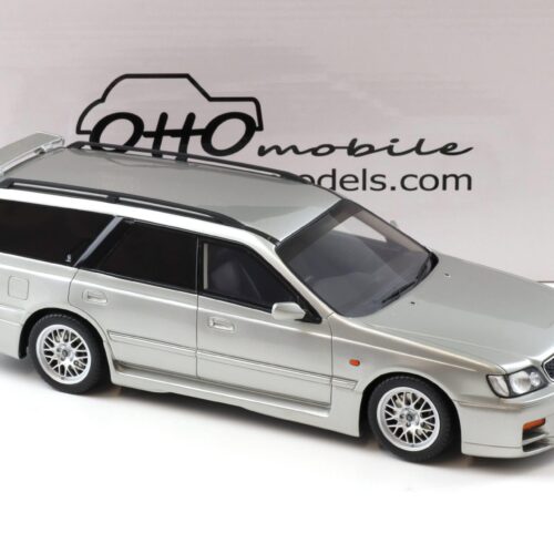 1:18 OTTO mobile OT471 Nissan Stagea Autech Version 260RS KR4 Sonic silver 1997