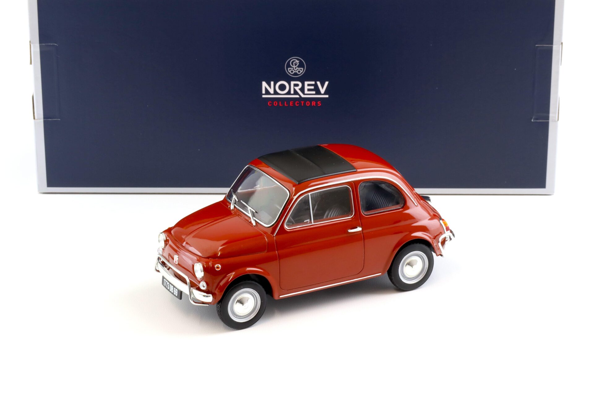 ID 98089 orig 1.jpg 1:18 Norev Fiat 500 L 1968 Corallo red 187771 - Limited 500 pcs.