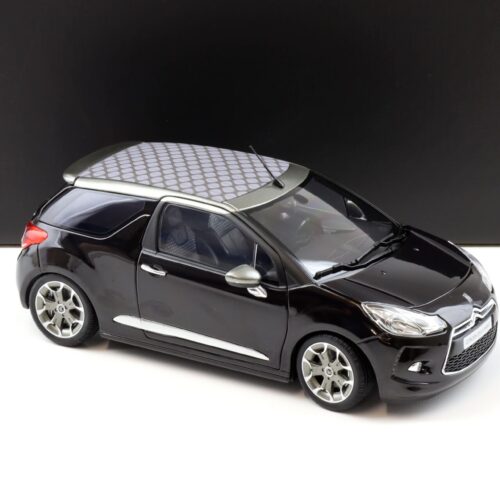 1:18 Norev Citroen DS3 Cabriolet 2013 black 181545 - Image 2