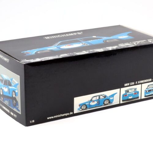 1:18 Minichamps BMW 320i E21 Fruit of the Loom Schneeberger DRM 1977