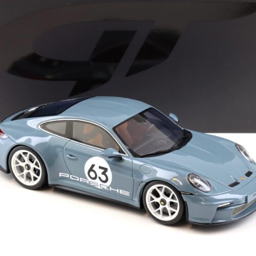 1:18 GT Spirit GT491 Porsche 911 992 S/T Coupe Heritage Package Shore blue 2024